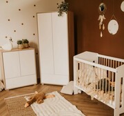 Zestaw mebli IDA Baby 3 el. buk-biel