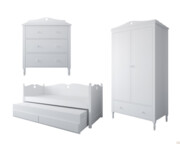 Zestaw mebli LAURA z łóżkiem wysuwanym