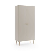 Szafa Boho z półkami - kaszmir