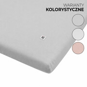 Prześcieradło lniane z gumką na łóżeczko 140x70cm - Kolory do wyboru