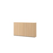 Dwudrzwiowa Szafka Wisząca WOOW WO-09 Szer.140 cm Dąb Vincenza Bielona (1)