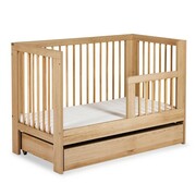 Łóżeczko z funkcją tapczanika Olivia 120x60, buk