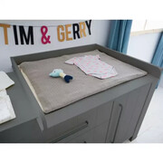 Szary przewijak na komodę CALMO / LARA/ SNAP - CZYSZCZENIE MAGAZYNU! SUPER CENA!