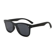 Drewniane okulary przeciwsłoneczne Niwatch Orion Black - heban