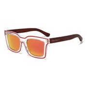 Drewniane okulary przeciwsłoneczne Niwatch Vela Orange