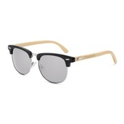 Drewniane okulary przeciwsłoneczne Niwatch Lynx Silver