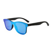 Drewniane okulary przeciwsłoneczne Niwatch Orion Blue Mirror