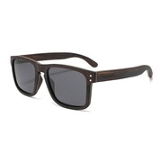 Drewniane okulary przeciwsłoneczne Niwatch Pictor Black