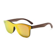 Drewniane okulary przeciwsłoneczne Niwatch Orion Yellow