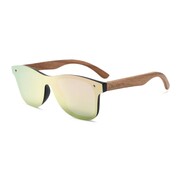 Drewniane okulary przeciwsłoneczne Niwatch Orion Pink