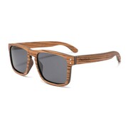 Drewniane okulary przeciwsłoneczne Niwatch Pictor Grey