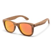 Drewniane okulary przeciwsłoneczne Niwatch Gemini Orange