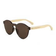 Drewniane okulary przeciwsłoneczne Niwatch Cassiopeia Brown & Bamboo