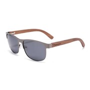 Drewniane okulary przeciwsłoneczne Niwatch Cetus Silver