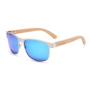 Drewniane okulary przeciwsłoneczne Niwatch Cetus Blue