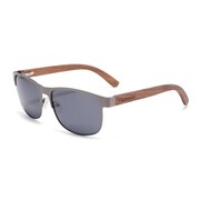 Drewniane okulary przeciwsłoneczne Niwatch Cetus Silver
