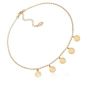 Choker z kółeczkami