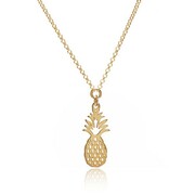 Naszyjnik z zawieszką ananas