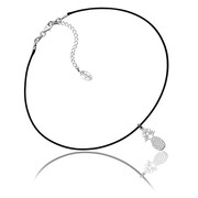 Choker z zawieszką ananas