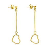 Długie Kolczyki Serduszka