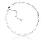 Choker - łańcuszek serduszka