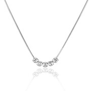 Naszyjnik literki - kostki