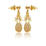 Kolczyki ananasy