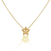 Naszyjnik z gwiazdką ażurową