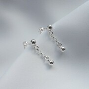 Kolczyki z kuleczkami