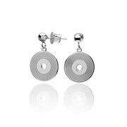 Kolczyki sztyfty - kółeczka VINYLOVE