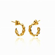 Kolczyki kółeczka łańcuch