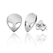 Kolczyki sztyfty aliens
