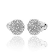 Kolczyki mandala sztyft