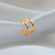 Kolczyki kółeczka Punk&Rock