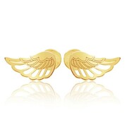 Kolczyki skrzydła sztyft