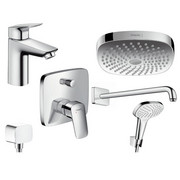 Bateria umywalkowa Hansgrohe 71100000 - zdjęcie 10