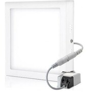 PANEL LED kwadrat NATYNKOWY plafon LAMPA 12W ZIMNA