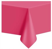 Obrus foliowy czarny 137 x 274 cm urodziny różowy