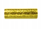Serpentyna złota holograficzna 18 pasków 3,8 m