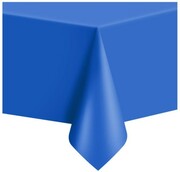 Obrus foliowy granatowy 137 x 274 cm urodziny