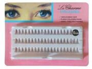 Sztuczne Rzęsy jedwabne kępki rzęs 10 mm 60 sztuk