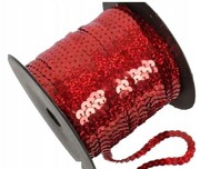 Tasiemka dekoracyjna holograficzna cekiny łańcuch