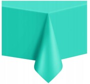 Obrus foliowy czarny 137 x 274 cm urodziny morski