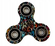 Fidget spinner antystresowy kolorowy mix 1 szt