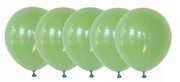 Balony lateksowe zielone oliwkowe zestaw balonów 5 szt 25cm urodziny roczek