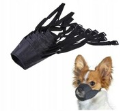 Kaganiec materiałowy dla psa czarny XL