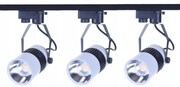 253 zestaw 3x NAŚWIETLACZ LED COB 12W WYSTAWA 1,5m