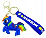 Brelok wisiorek do kluczy plecaka konik kucyk pony Rainbow Dash figurka mix