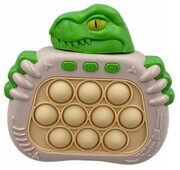 PUSH BUBBLE pop it sensoryczna gra konsola z dinozaurem zabawka na prezent