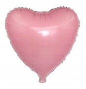 BALON foliowy różowy serce serduszko 45cm